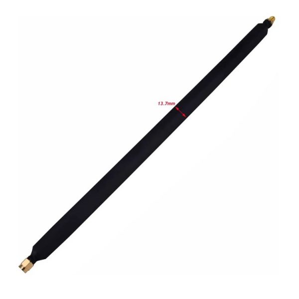 RP-SMA Male To Female Fiberglass Antenna Through Wall Adapter Cable Flat Window Cable (20cm) - Image 3