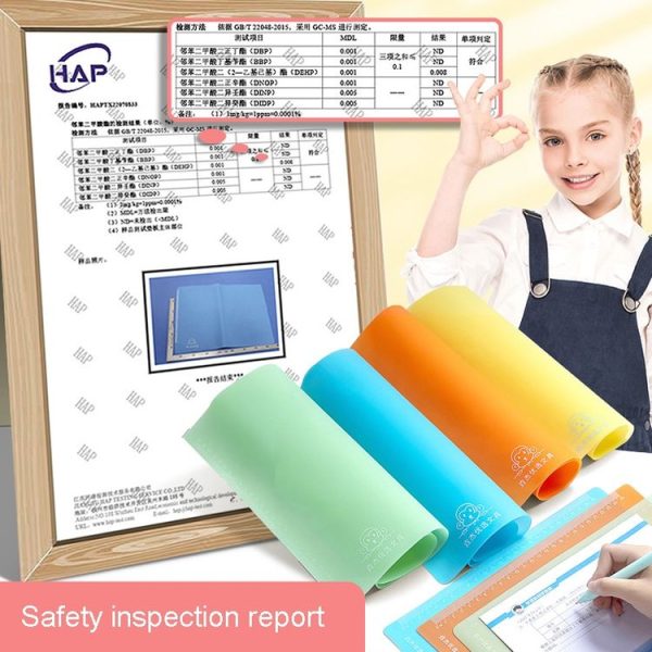 YAOJIE Non-Slip Exam Pad Student Stationery Drawing Writing Soft Board Office Writing Mat, Specification: A3 White - Image 10