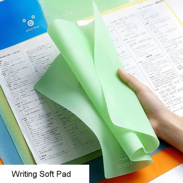 YAOJIE Non-Slip Exam Pad Student Stationery Drawing Writing Soft Board Office Writing Mat, Specification: A3 White - Image 4