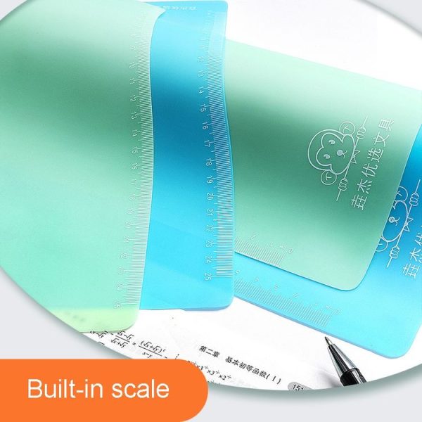 YAOJIE Non-Slip Exam Pad Student Stationery Drawing Writing Soft Board Office Writing Mat, Specification: A3 White - Image 6