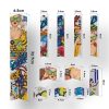 ENLEE 11pcs / Set Mountain Bike Frame Color Changing Anti-Scratch Sticker Waterproof Protective Film For Cycling Equipment, Model: Colorful Beauty - Image 2