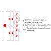 ENLEE 11pcs / Set Mountain Bike Frame Color Changing Anti-Scratch Sticker Waterproof Protective Film For Cycling Equipment, Model: Colorful Beauty - Image 3