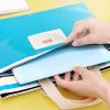 BeiDuoMei Student File Bag A4 Double Layer Classified Storage Exam Paper Data Bag (Rose Red) - Image 8