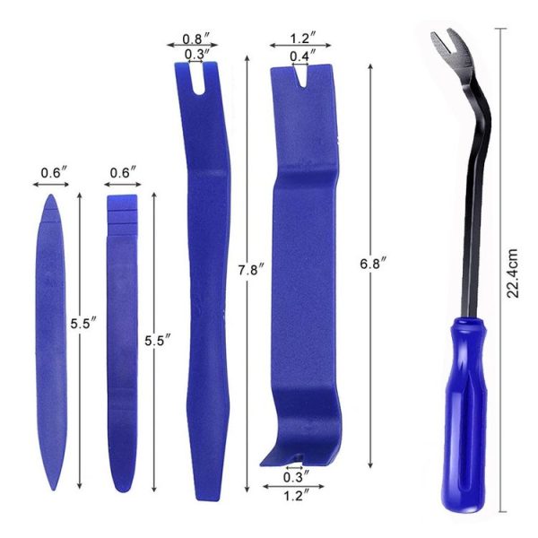 5pcs / set Car Audio Panel Trimming and Removal Tool Kit (OPP Bag) - Image 3