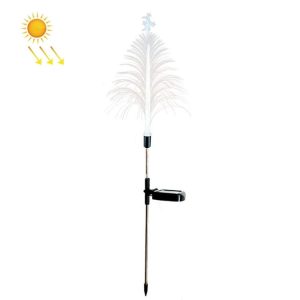 Star Moon Transparent Christmas Tree Solar Light Outdoor Atmosphere Lighting Outdoor Waterproof Glowing Festival Decorative Lamp