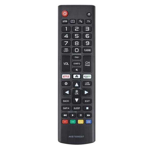 LG LED LCD TV AKB75095307 433MHz Smart Remote Control (Black)