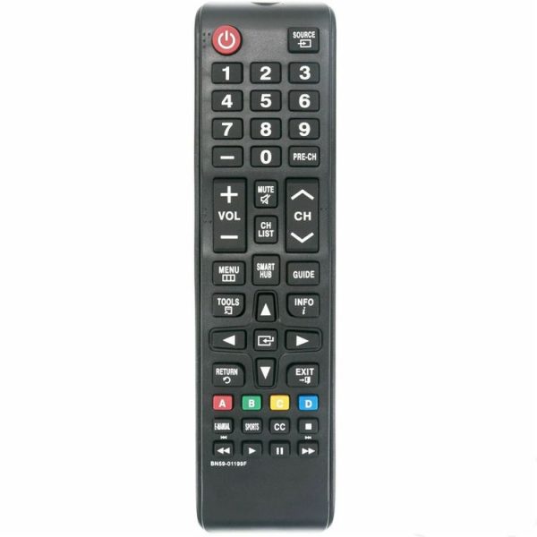 BN59-01199F For Samsung LED LCD Smart TV Remote Control Replacement Part (Black)