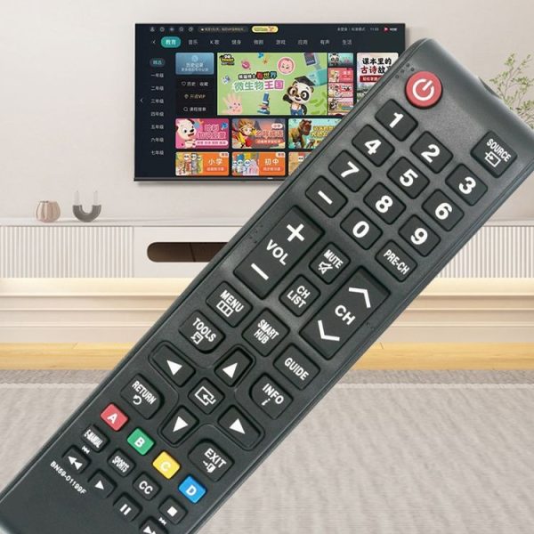 BN59-01199F For Samsung LED LCD Smart TV Remote Control Replacement Part (Black) - Image 6