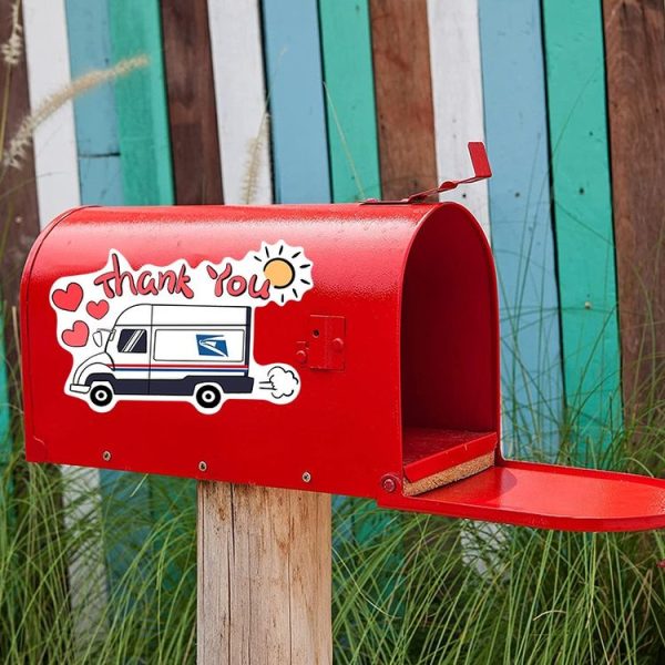 Waterproof Sunscreen Ethylene Base Mailbox Thank You Sticker - Image 3