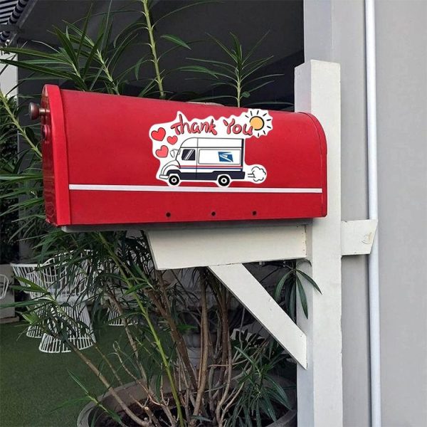 Waterproof Sunscreen Ethylene Base Mailbox Thank You Sticker - Image 4