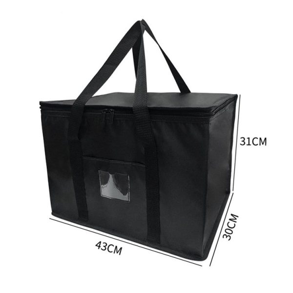 43x30x31cm Oxford Cloth Outdoor Thermal Insulation Large Capacity Takeaway Bag - Image 3
