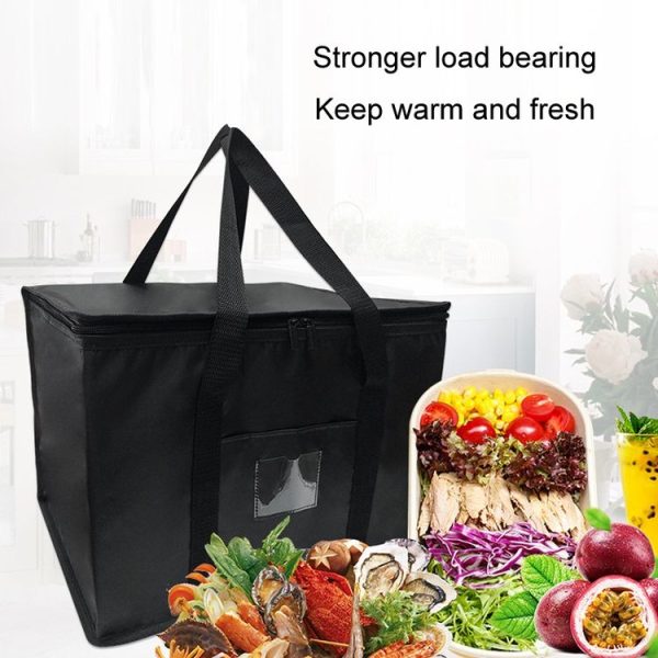 43x30x31cm Oxford Cloth Outdoor Thermal Insulation Large Capacity Takeaway Bag - Image 7