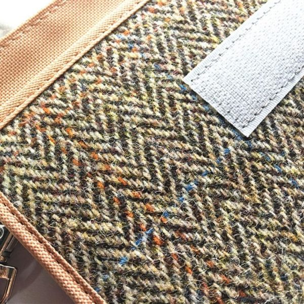 Large Tweed Cell Phone Anti-Radiation Signal Shielding Bag Double Layer RFID Car Shielding Key Bag - Image 3
