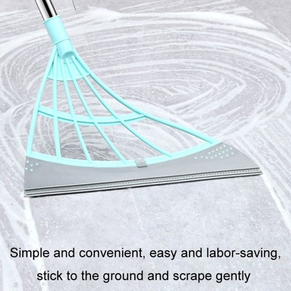 Magic Broom Household Hair Cleaning Mop Bathroom Wiper (Pink Stitching) - Image 3