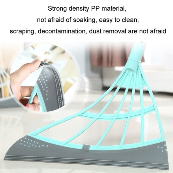 Magic Broom Household Hair Cleaning Mop Bathroom Wiper (Pink Stitching) - Image 4