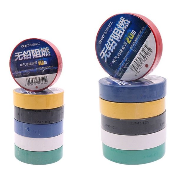 CHINT Electrical Tape Waterproof PVC Wire Insulation Tapes, Specification: 10m Blue - Image 2