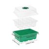 1pcs / set 12-hole Thickened Adjustable Breathable Cover Seedling Box (18.5x14.5x11cm) - Image 2