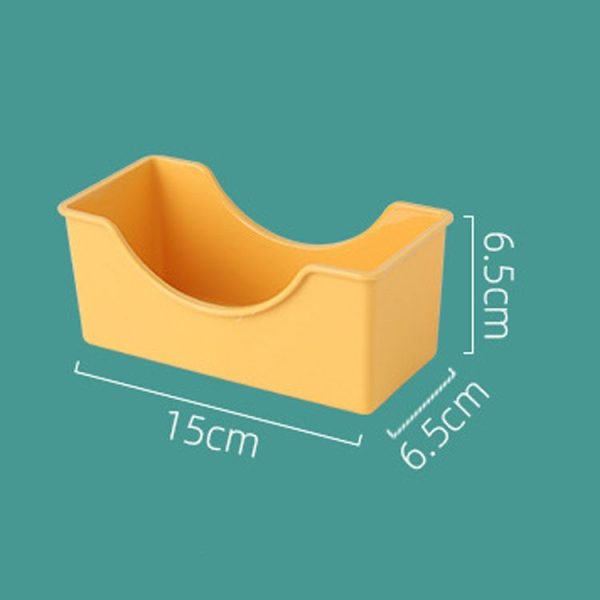 Plastic Base for Plates Within 6 inch Dish Organizer (Yellow) - Image 2