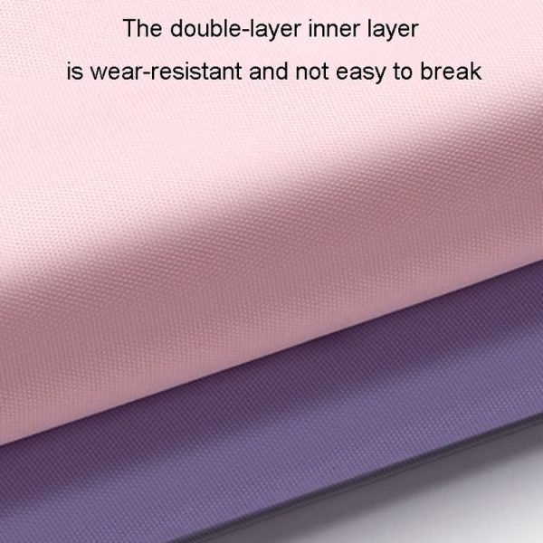 Waterproof Canvas Homework File Storage Bag Student Hand Carrying Book Bag (Strawberry Pie) - Image 3