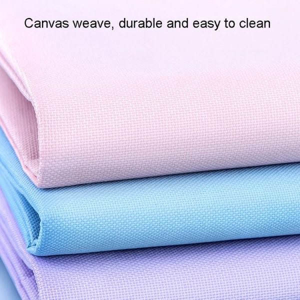 BeiDuoMei Student A3 Art Drawing Handbag Test Paper File Storage Bag, Style: Simple Model Blue - Image 4