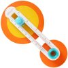 360 Degree Rotating Manual Round Cutter DIY Circle Cutting Tool (Diameter 2-20cm)