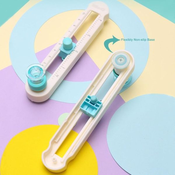 360 Degree Rotating Manual Round Cutter DIY Circle Cutting Tool (Diameter 2-20cm) - Image 3