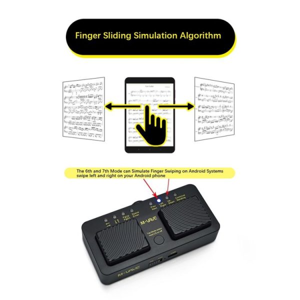 M-VAVE CUBE TURNER PRO Electric Guitar Effect Loop Bluetooth Spectrometer Controller - Image 4