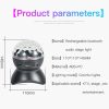 Home LED Magic Ball Lights Bounce Ambient Lamps Room Sound Lights Balls, Color: Charging Model Black (RGB Colorful 5W) - Image 2