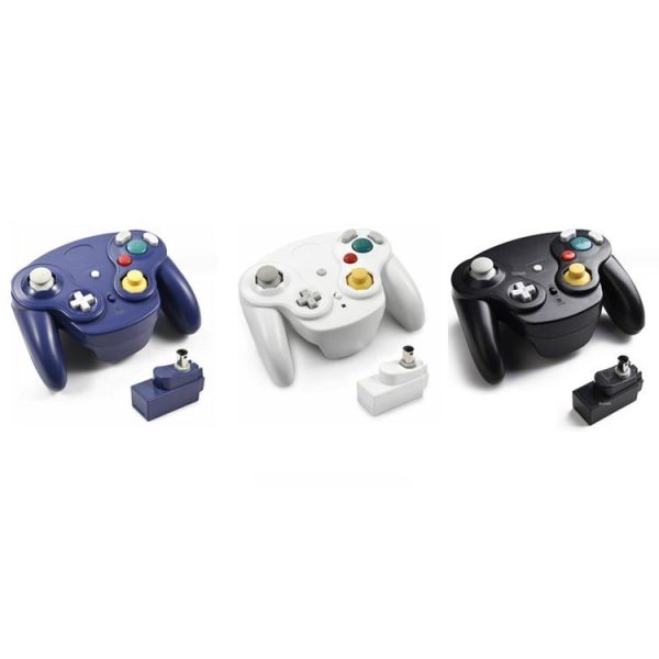 NGC Gamepad 2.4G Wireless Gamepad Compatible With Wii (Black) - Image 2