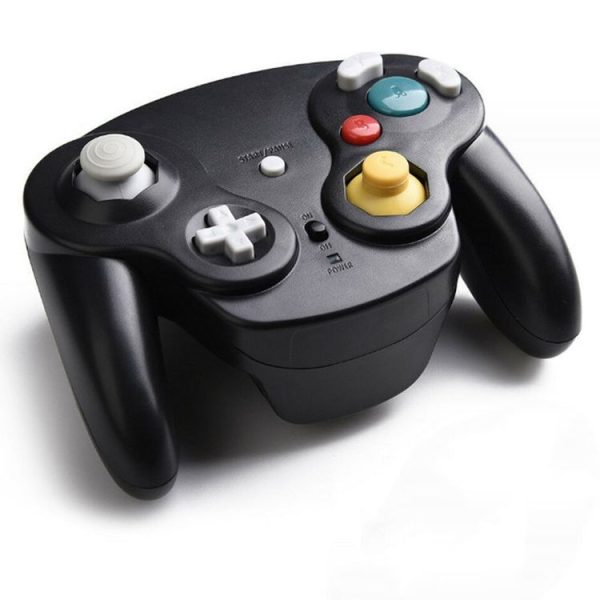 NGC Gamepad 2.4G Wireless Gamepad Compatible With Wii (Black) - Image 3
