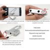 Shoe Cabinet Office File Cabinet Adjustable Lock Length Pull Hand Lock Password Cabinet Door Lock (Silver) - Image 10