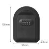 Full Plastic Key Box Password Lock Door Key Storage Password Box (Blue) - Image 3