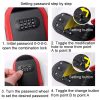 Full Plastic Key Box Password Lock Door Key Storage Password Box (Blue) - Image 7