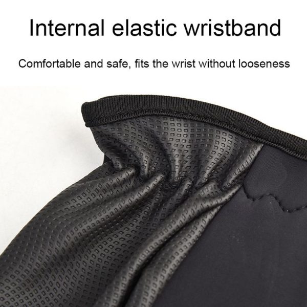Fishing Fingerless Non-Slip Gloves Waterproof Wear-Resistant Lure Fishing Equipment (Black) - Image 7