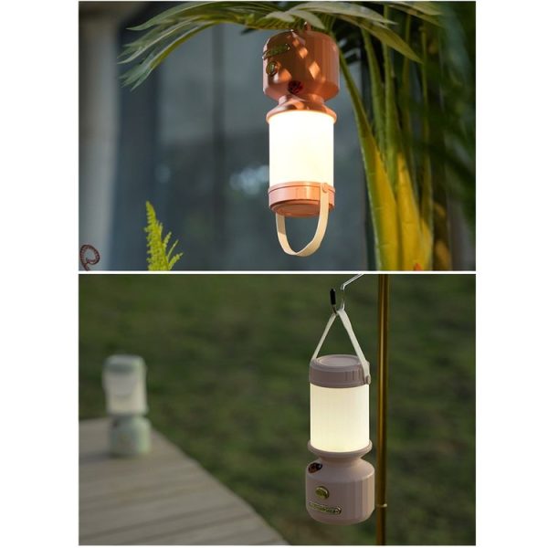 Tripolar Dimmable LED Bedside Night Light Camping Decorative Ambient Light (White) - Image 11
