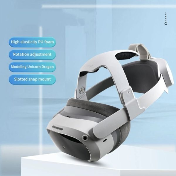 PICO 4 Hibloks Pressure-free Headband High Elastic PU Headstrap VR Accessories - Image 3