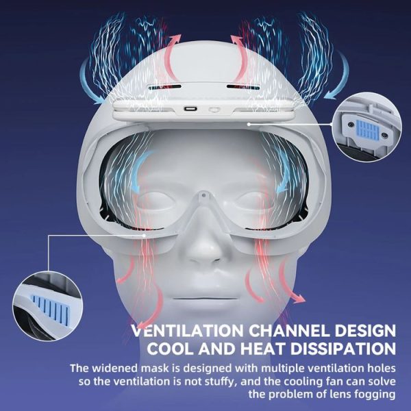 PICO 4 Hibloks VR Glasses Face Cushion Widened Breathable Protector Pad, Spec: 1pc PU Cotton - Image 7