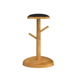 Hiblok VR Helmet Wooden Storage Rack Desktop Display Stand for Quest 2 / Pico 3 / Pico 4 (Acacia)