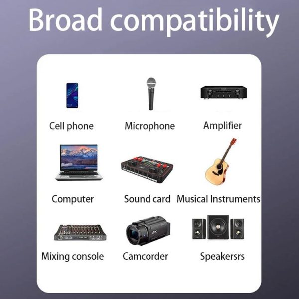 JINGHUA 3.5mm Male To XLR Female Microphone Cable Computer Mixer Audio Cable, Length: 1.5m - Image 8