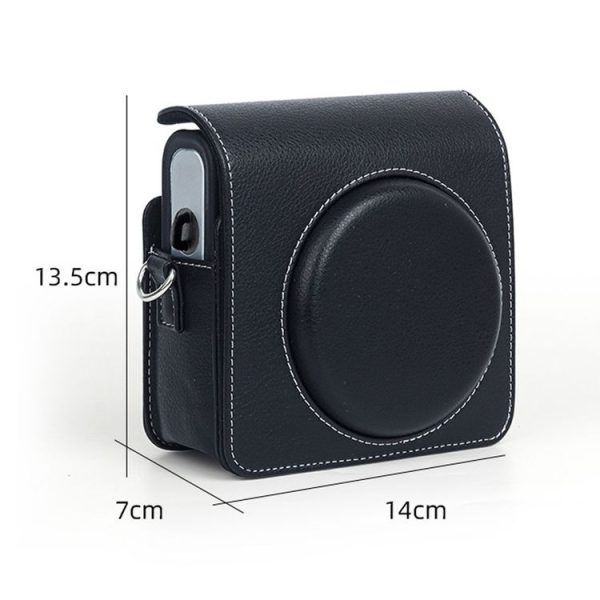 Fujifilm instax SQ40 PU Leather Case Storage Camera Bag (Black) - Image 3