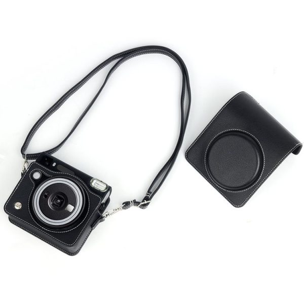 Fujifilm instax SQ40 PU Leather Case Storage Camera Bag (Black) - Image 7
