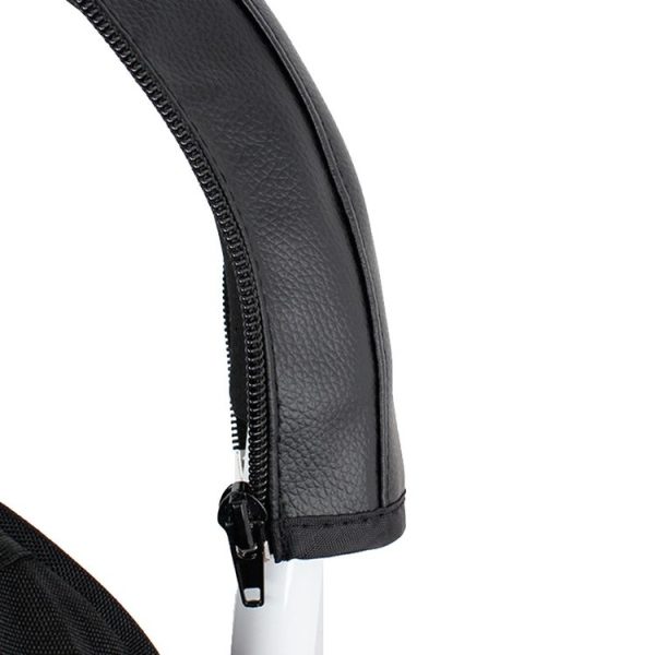 Baby Stroller Handle Cover PU Leather Protective Case For Babyyoya / Spirit Kids / Hiwide, Color: Pushing Handle Black - Image 3