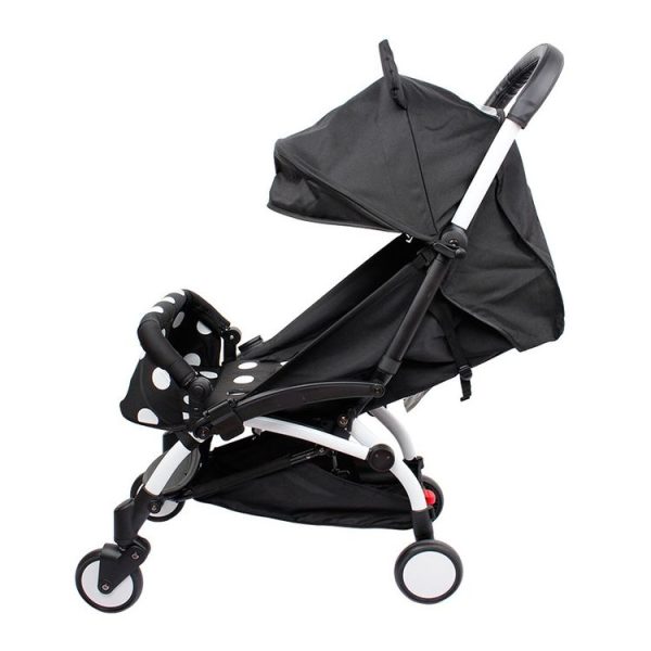Baby Stroller Handle Cover PU Leather Protective Case For Babyyoya / Spirit Kids / Hiwide, Color: Pushing Handle Black - Image 6