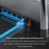 JINGHUA Category 6 Gigabit Double Shielded Router Computer Project All Copper Network Cable, Size: 1M (Blue) - Image 9