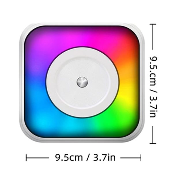 RGB Light Portable Mini Bluetooth Printer Inkless Document Label Printer with 1-Roll Paper - Image 3