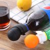 7 x 4cm Silicone Ball Carbonated Beverage Fresh-Keeping Cover Coke Bottle Inflatable Cap (Color Random Delivery) - Image 6