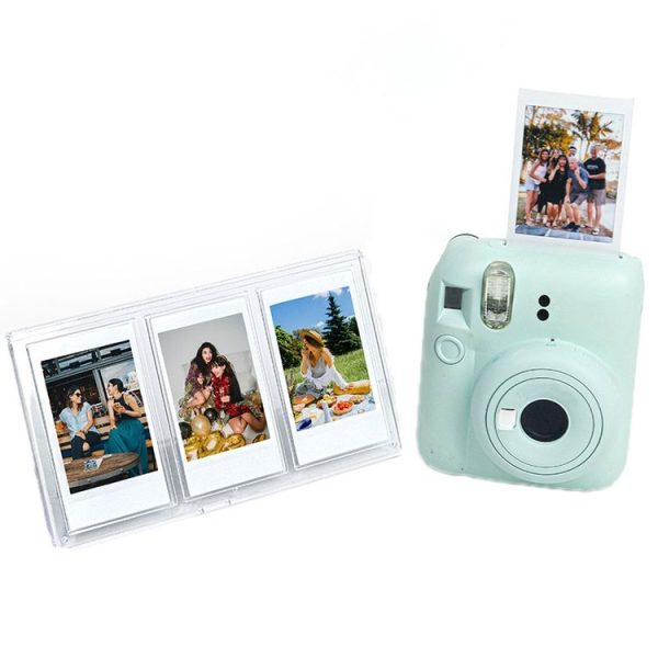 Polaroid Mini Vertical Three-square PC Transparent Photo Frame (3 inch) - Image 3