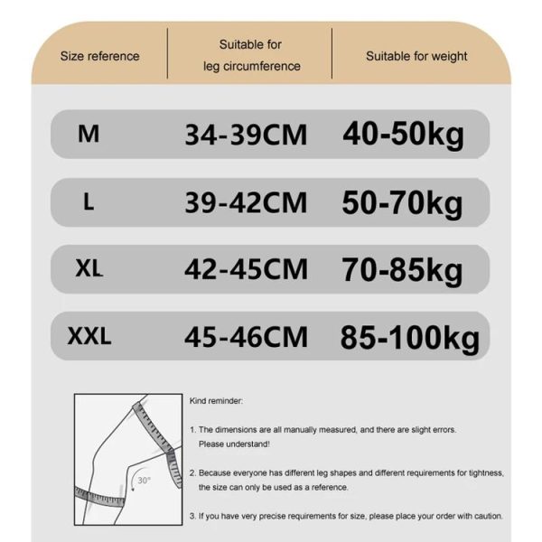 Sixth Generation Breathable Sports Knee Pad Adjustable Outdoor Running Hiking Patella Strap, Size: M (White) - Image 9