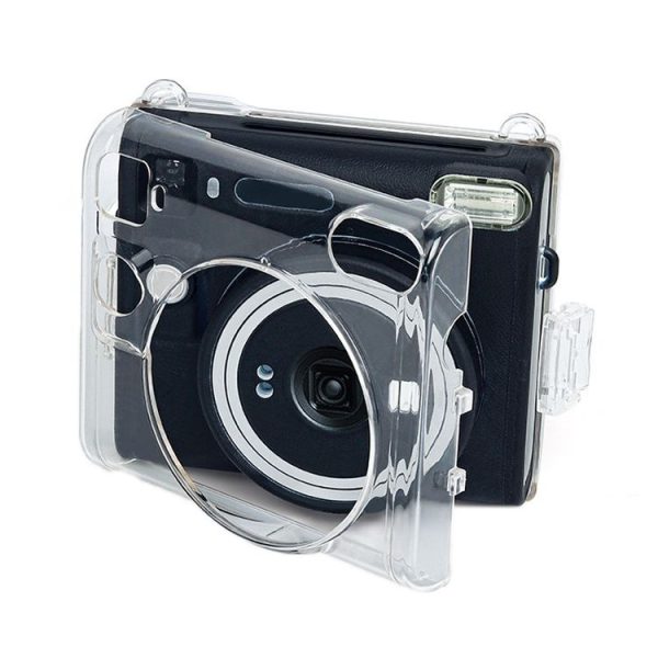 Instax SQUARE SQ40 Lanyard Camera Transparent Crystal Protective Case