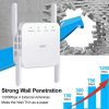 1200Mbps 2.4G / 5G WiFi Extender Booster Repeater Supports Ethernet Port White EU Plug - Image 6
